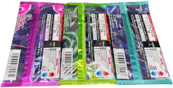 Random Pokemon Japanese Booster Pack Lot of 3 - Image 3