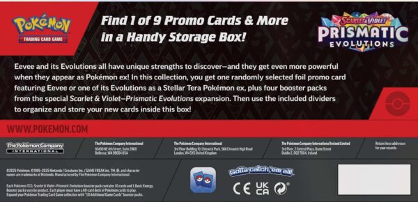 Pokemon TCG Scarlet & Violet 8.5 Prismatic Evolutions Surprise Box - Image 3