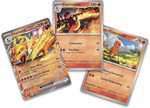 Pokémon TCG: Charizard ex Super-Premium Collection (3 Foil Promo Cards, 1 Card-Display Figure & 10 Booster Packs) - Image 10