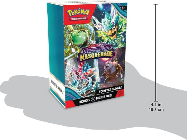 Pokémon TCG: Scarlet & Violet—Twilight Masquerade Booster Bundle (6 Boosters) - Image 4