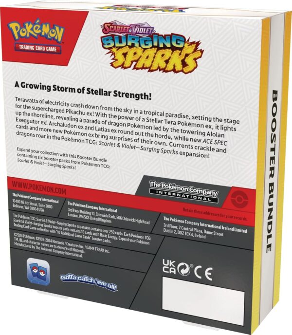 Pokemon TCG: Scarlet & Violet - Surging Sparks Booster Bundle - Image 4