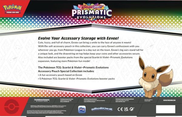 Pokemon TCG: Scarlet & Violet—Prismatic Evolutions Accessory Pouch Special Collection - Image 4