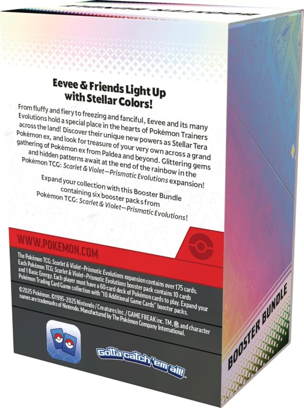 Pokemon TCG: Scarlet & Violet - Prismatic Evolutions Booster Bundle - Image 4
