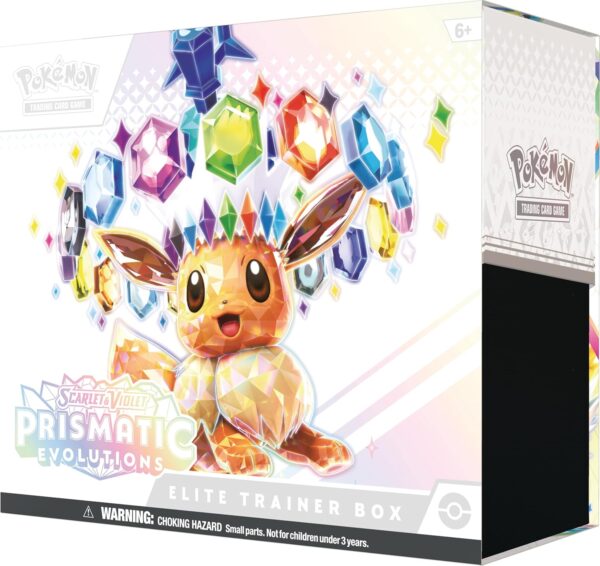 Pokemon TCG: Scarlet & Violet—Prismatic Evolutions Elite Trainer Box - Image 3
