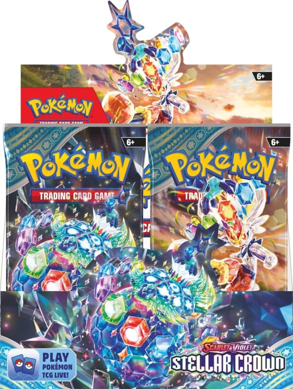 POKEMON TCG: Scarlet & Violet Stellar Crown Booster Box - Image 2