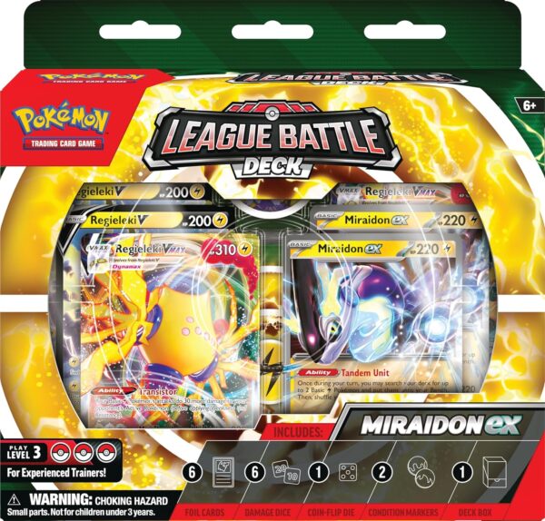 Pokémon TCG: Miraidon ex League Battle Deck - Image 2