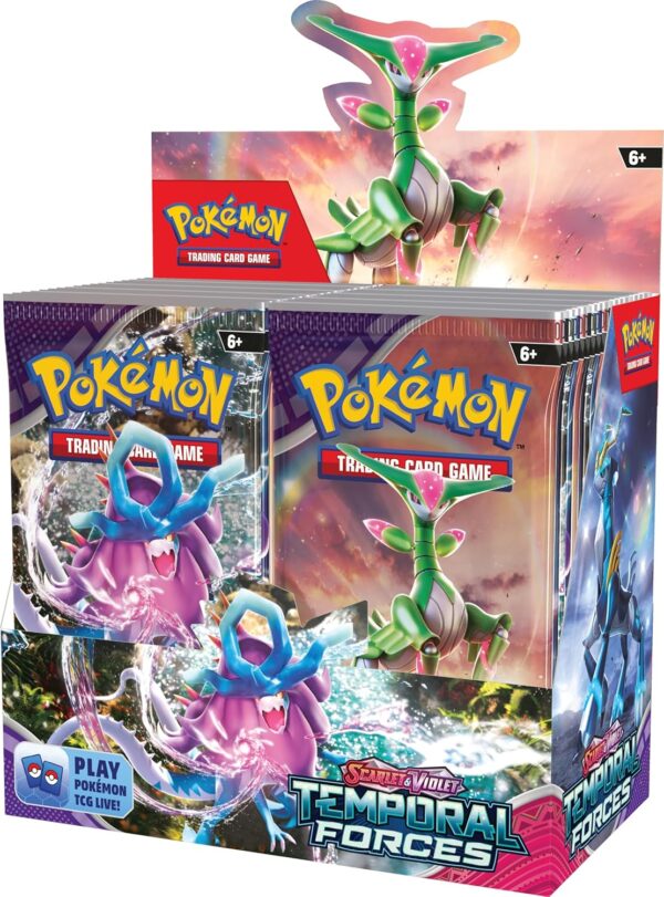 POKEMON TCG: Scarlet and Violet: Temporal Forces: Booster Display Box - Image 3