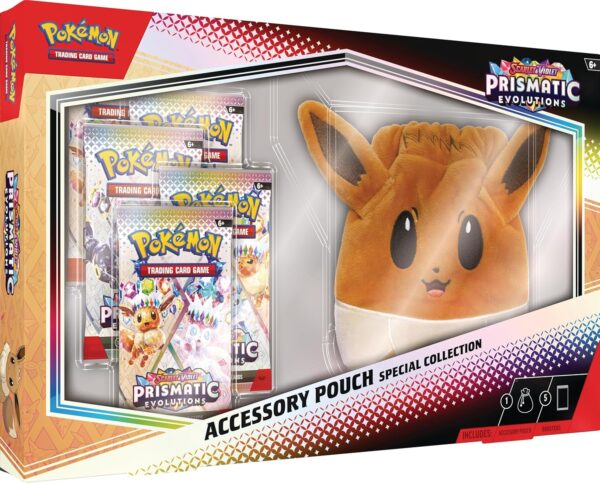 Pokemon TCG: Scarlet & Violet—Prismatic Evolutions Accessory Pouch Special Collection - Image 3