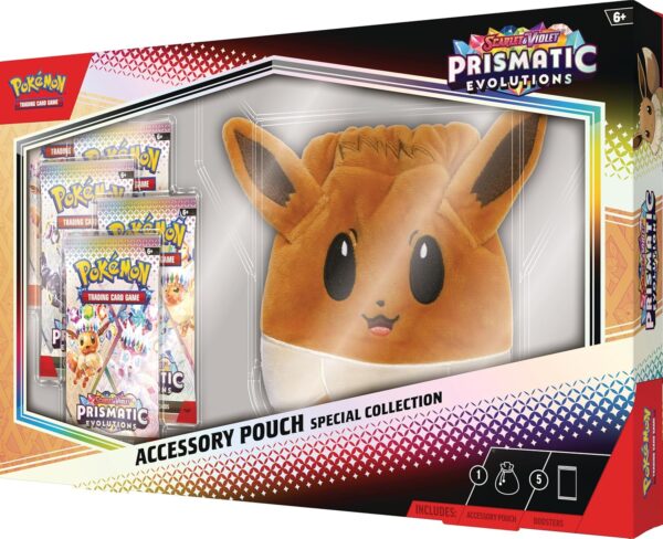 Pokemon TCG: Scarlet & Violet—Prismatic Evolutions Accessory Pouch Special Collection - Image 2
