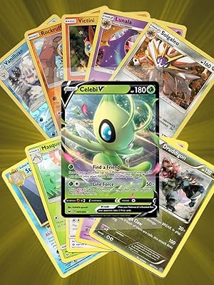 Pokemon Assorted Card lot featuring rares and a Ultra Rare